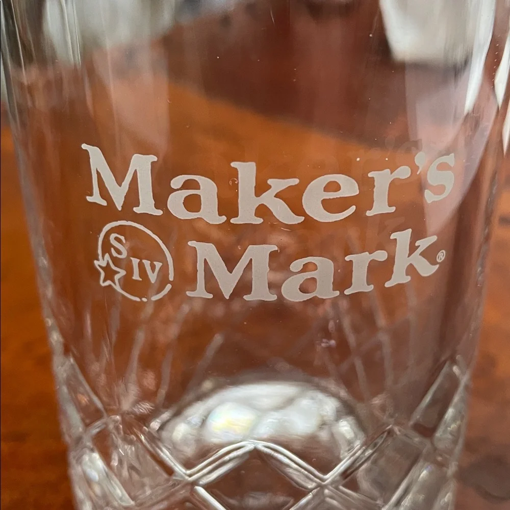 Maker's Mark Crystal Cocktail Mixing Carafe/Glass